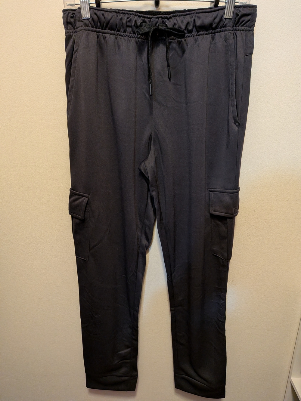 Reebok Dark Gray Cargo Jogger Pants
